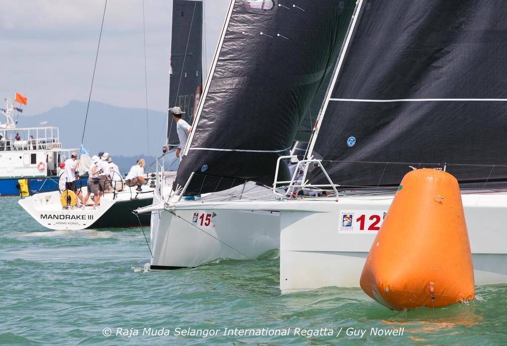 You're sure there's room? Really? Penang - Langkawi Race, Raja Muda Selangor International Regatta 2015 photo copyright Guy Nowell / RMSIR taken at  and featuring the  class