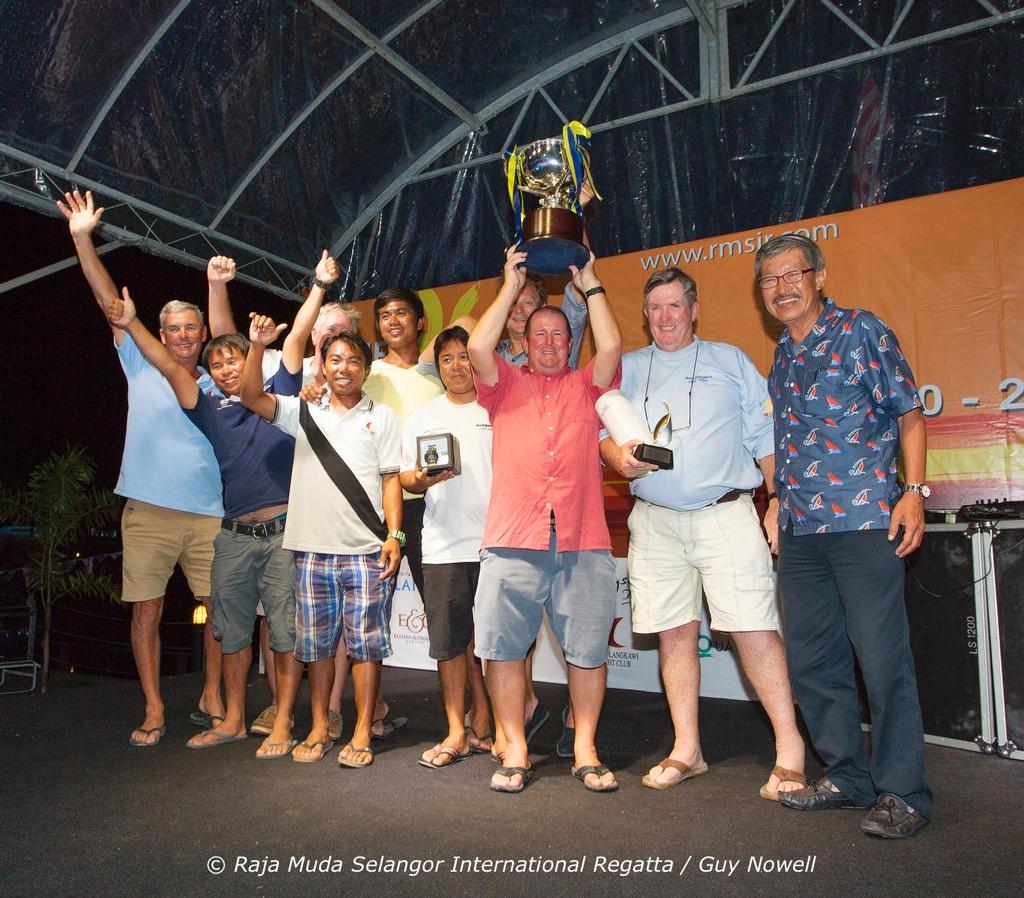 Antipodes, winners of the Jugra Cup, Raja Muda Selangor International Regatta 2015 photo copyright Guy Nowell / RMSIR taken at  and featuring the  class