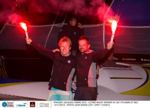 Kings in the land of the giants - 2015 Transat Jacques Vabre photo copyright  Jean-Marie Liot / DPPI / TJV http://www.transat-jacques-vabre.com/ taken at  and featuring the  class
