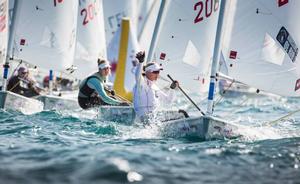 Day 2 - 2015 Laser Women's Radial World Championships photo copyright Oman Sail taken at  and featuring the  class