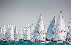 Day 2 - 2015 Laser Women's Radial World Championships photo copyright Oman Sail taken at  and featuring the  class