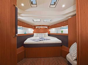 The Owner's Stateroom of the Bavaria Cruiser 51. photo copyright Bavaria Yachts Australia http://www.bavariasail.com.au taken at  and featuring the  class