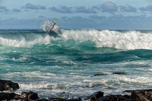 Campello advancing with some good style photo copyright American Windsurfing Tour taken at  and featuring the  class