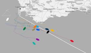 Current positions - 2015-16 Clipper Round the World Yacht Race photo copyright Clipper Ventures taken at  and featuring the  class