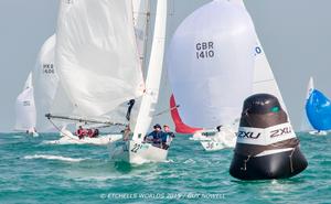Race day 3 - 2015 Etchells World Championships photo copyright 2015 Etchells Worlds / Guy Nowell taken at  and featuring the  class
