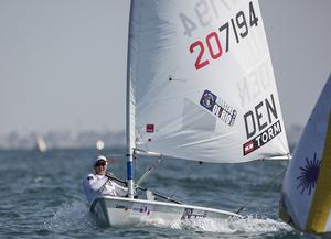 The 2015 Laser Women's Radial World Championship - Day 1 of racing - Anne-Marie Rindom (DEN) photo copyright Mark Lloyd http://www.lloyd-images.com taken at  and featuring the  class