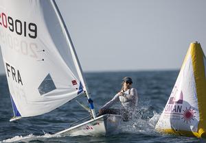 The 2015 Laser Women's Radial World Championship - Day 1 of racing - Pernelle Michon (FRA) photo copyright Mark Lloyd http://www.lloyd-images.com taken at  and featuring the  class