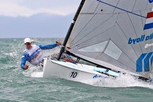 2015 Finn Gold Cup in Takapuna wrapped photo copyright Finn Class http://www.finnclass.org taken at  and featuring the  class