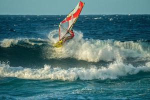Aiken holding on to his top spot in the Masters Double - 2015 NoveNove Maui Aloha Classic photo copyright American Windsurfing Tour / Sicrowther taken at  and featuring the  class