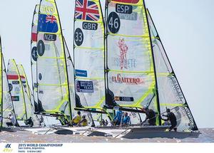 2015 49er and 49erFX World Championship photo copyright Berni Gerz taken at  and featuring the  class