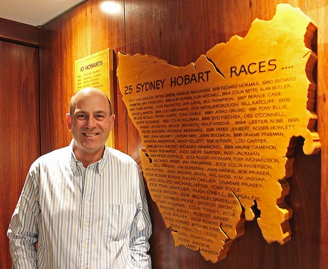 Matt Allen at the CYCA before the 2015 Sydney Hobart Race ©  John Curnow