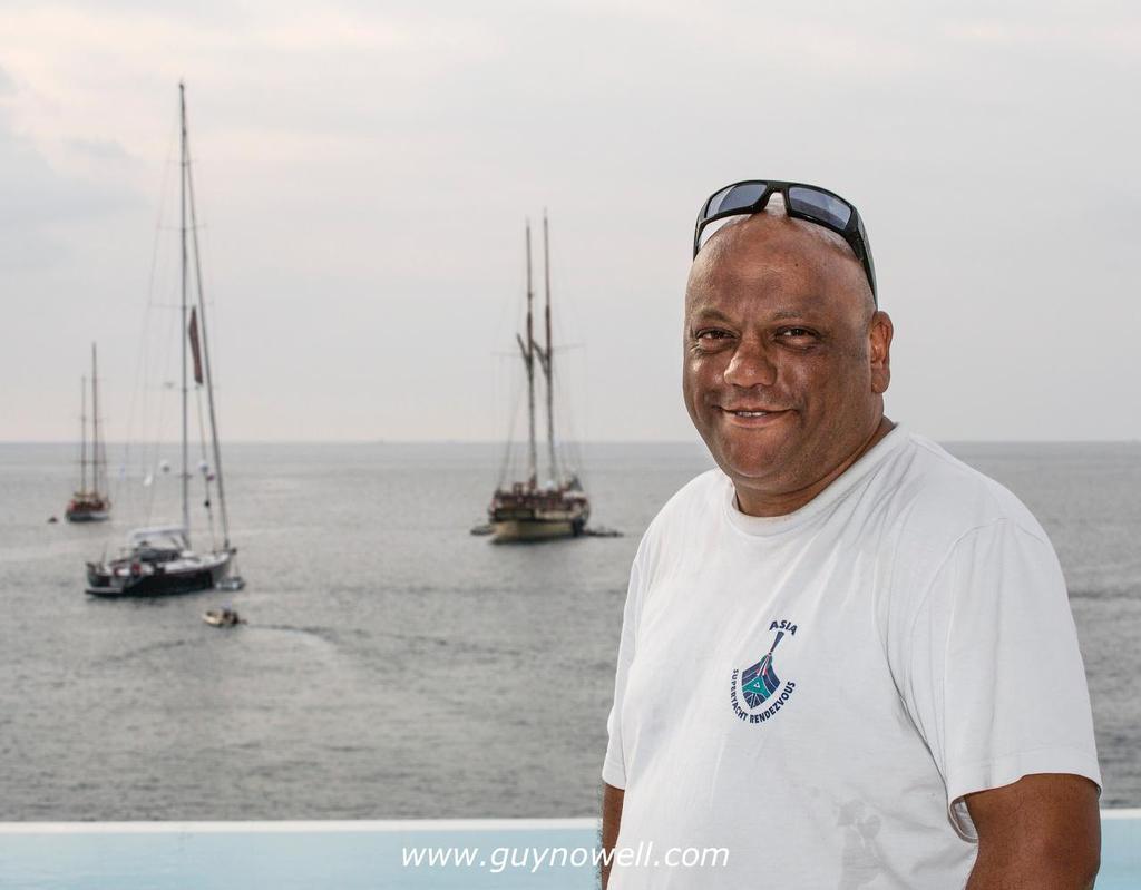 Gordon Fernandes, GM Asia Pacific Superyachts. Asia Superyacht Rendezvous 2015. photo copyright Guy Nowell http://www.guynowell.com taken at  and featuring the  class