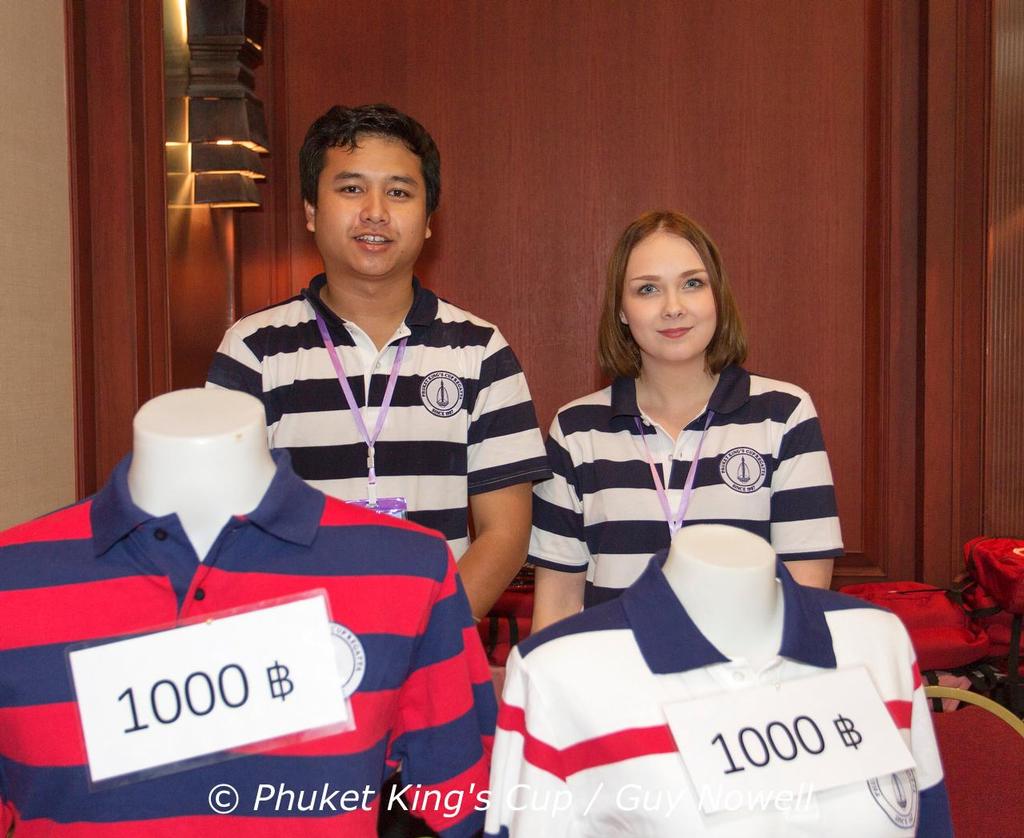 Best dressed sailors have PKC shirts. Phuket King's Cup 2015 © Guy Nowell / Phuket King's Cup