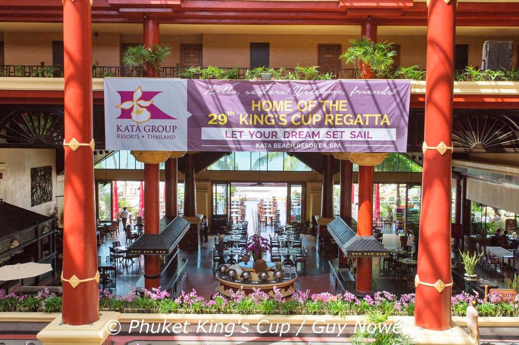 Kata Beach Resort & Spa, home of the King's Cup. Phuket King's Cup 2015 photo copyright Guy Nowell / Phuket King's Cup taken at  and featuring the  class