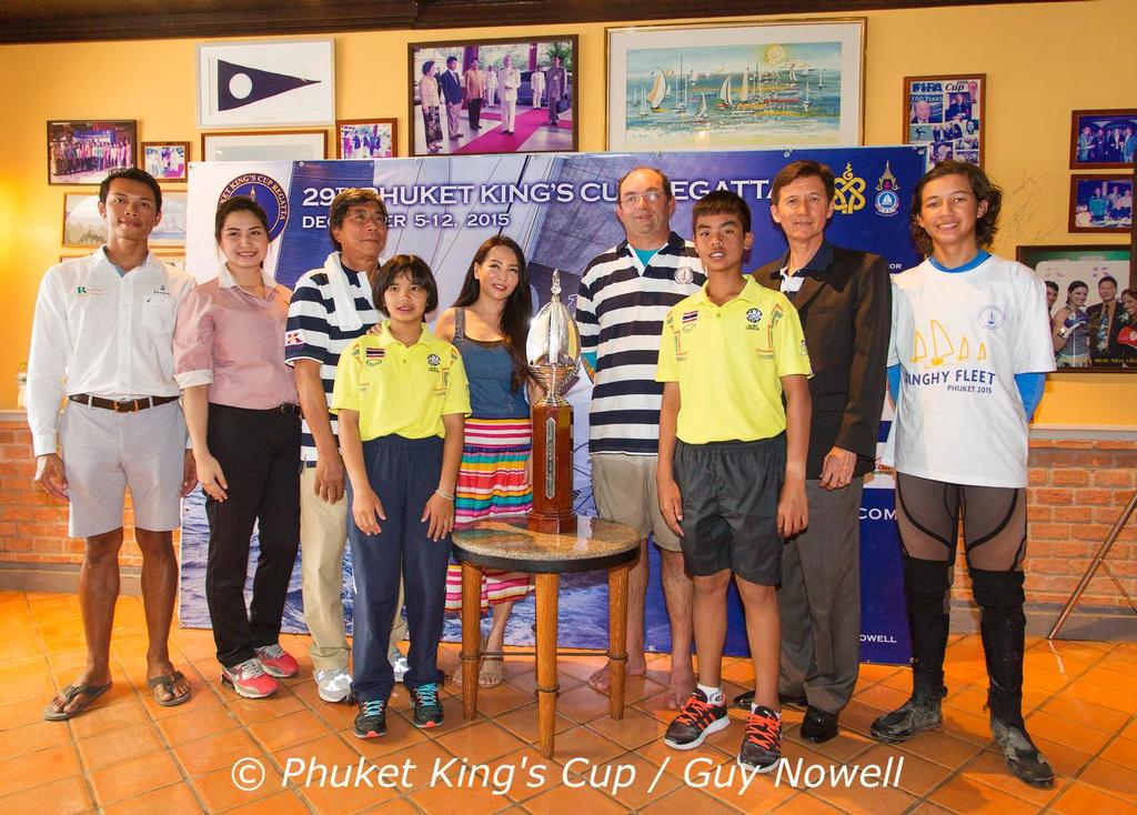 Sailors all. Phuket King's Cup 2015 photo copyright Guy Nowell / Phuket King's Cup taken at  and featuring the  class