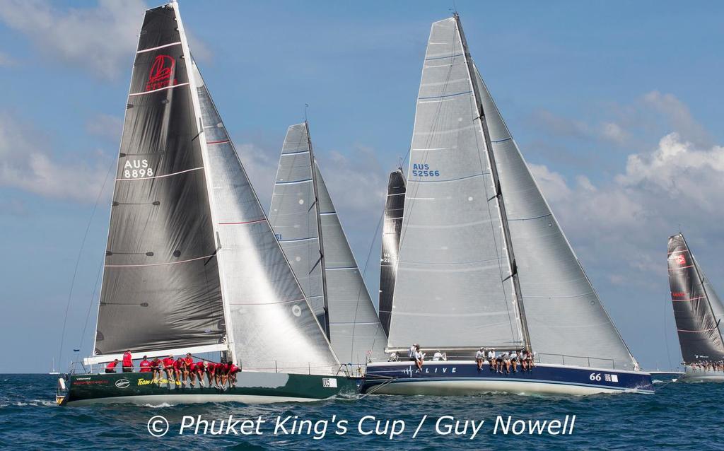 IRC 0 start. Phuket King's Cup 2015 photo copyright Guy Nowell / Phuket King's Cup taken at  and featuring the  class