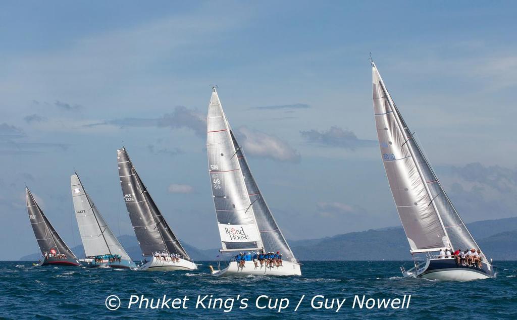 IRC 1 start. Phuket King's Cup 2015 photo copyright Guy Nowell / Phuket King's Cup taken at  and featuring the  class