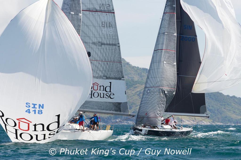 Rerefine and Blue Note, IRC1. Phuket King's Cup 2015 photo copyright Guy Nowell / Phuket King's Cup taken at  and featuring the  class