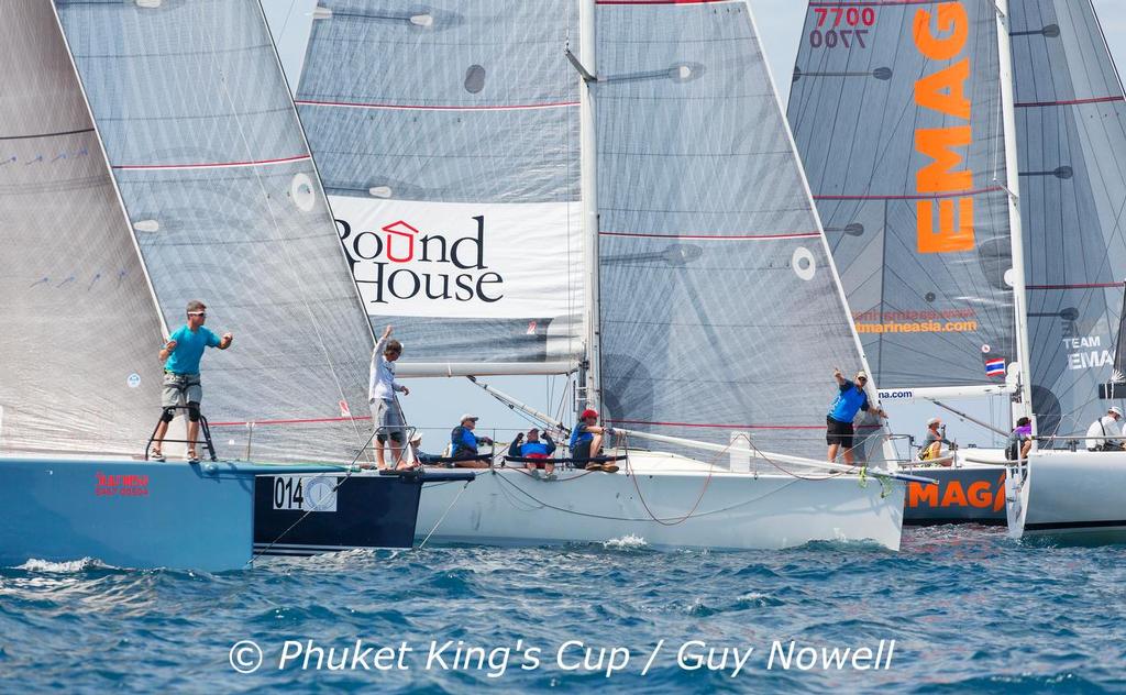 IRC 1 start. Phuket King's Cup 2015. photo copyright Guy Nowell / Phuket King's Cup taken at  and featuring the  class