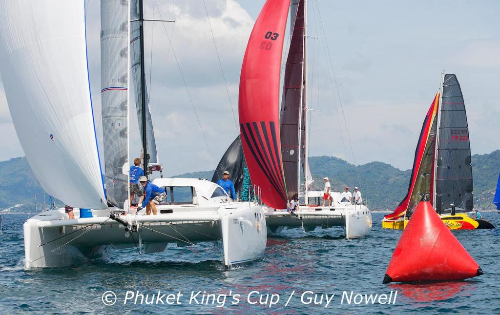 Big cats. Phuket King's Cup 2015. photo copyright Guy Nowell / Phuket King's Cup taken at  and featuring the  class