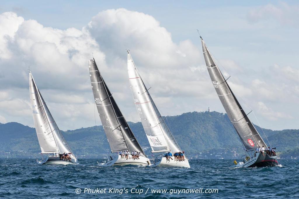 IRC 1 on the beat. Phuket King's Cup 2015. © Guy Nowell / Phuket King's Cup