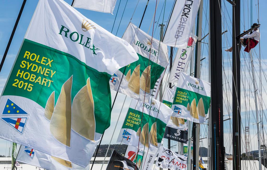Dockside ambiance in Hobart photo copyright Rolex / StudioBorlenghi / Stefano Gattini taken at  and featuring the  class