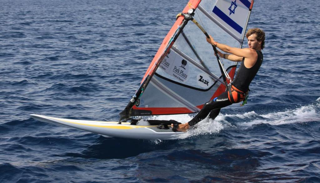 Top Boys RS:X competitor Yoav Omer (ISR) was effectively barred from the World Sailing Youth Championships for political reasons -  Image: Benny Tirosh photo copyright SW taken at  and featuring the  class