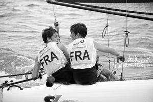 Day3, 2015 Youth Sailing World Championships,
Langkawi, Malaysia photo copyright Christophe Launay taken at  and featuring the  class