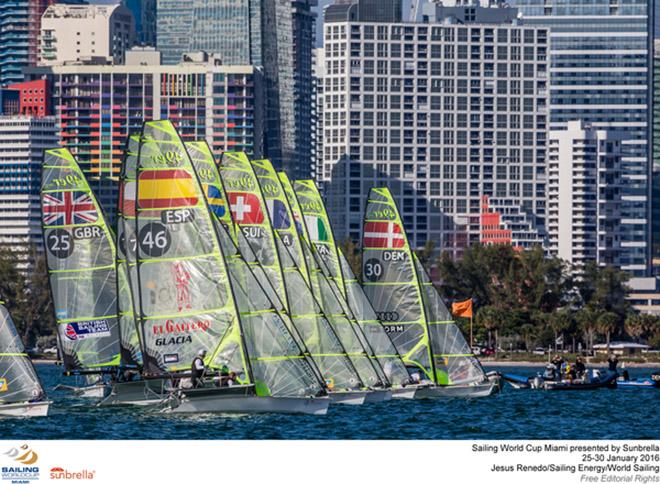 2016 ISAF Sailing World Cup - Miami ©  Jesus Renedo / Sailing Energy http://www.sailingenergy.com/