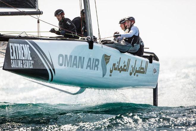 Former Series champion Morgan Larson joins Oman Air as skipper for 2016. © Lloyd Images
