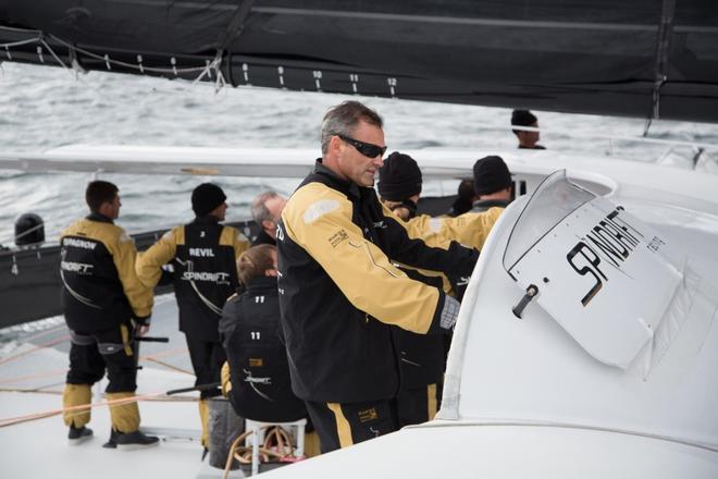 Spindrift 2's crew have battled incessantly - Jules Verne Trophy – Record attempt © Yann Riou / Spindrift racing