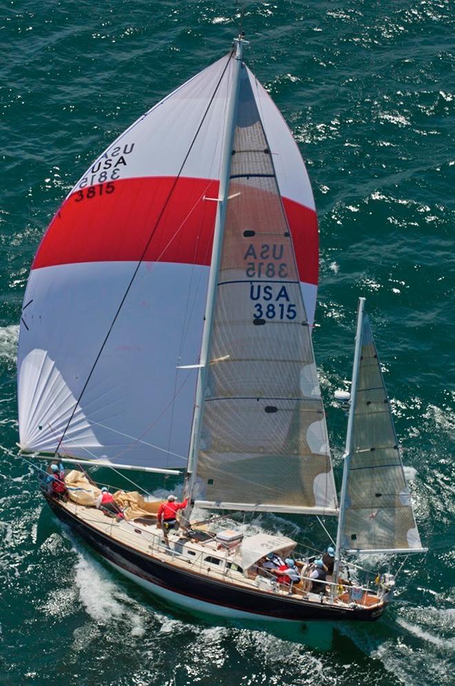 Actaea' returns in 2016 to defend her title and make her 11th Thrash to the Onion Patch. She won the St. David’s Lighthouse Division in the 2014 Newport Bermuda Race. Michael and Connie Cone’s Hinckley Bermuda 40 yawl raced in Class 1. She won the St. David’s Lighthouse Division by some 40 minutes of corrected time over Douglas Abbott’s Class 1 Cal 40 'Flyer © Daniel Forster/PPL