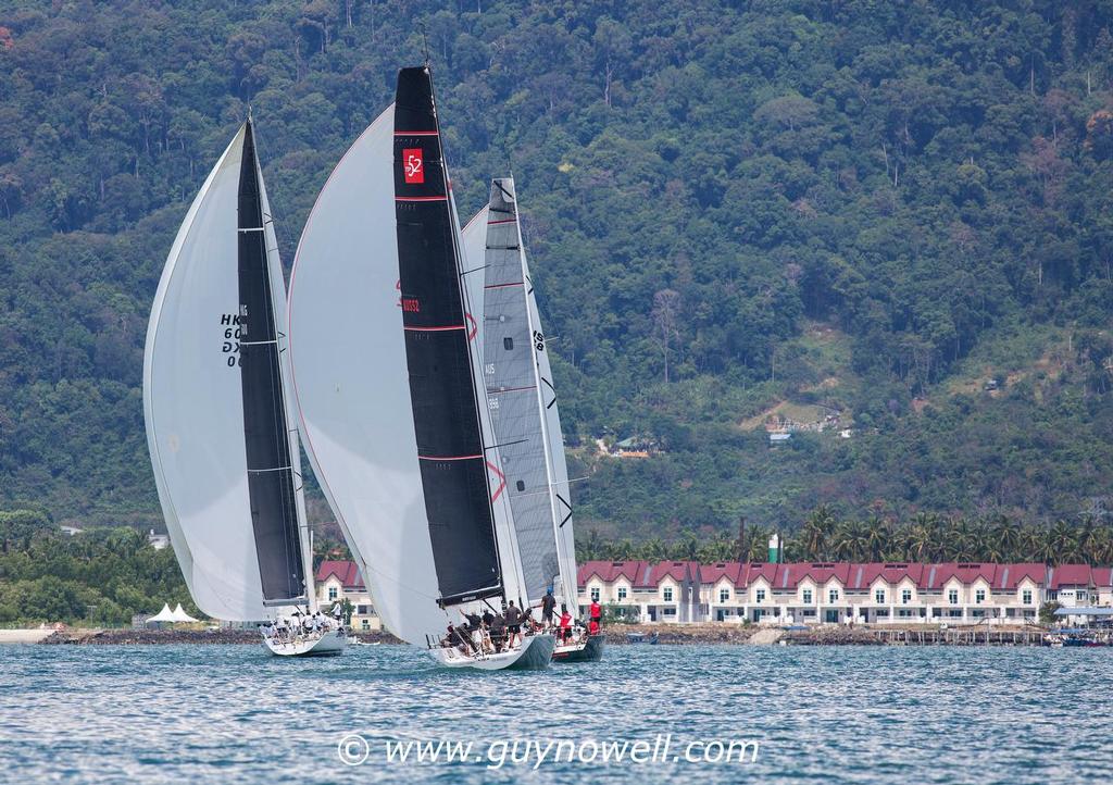 Turn left now. Jelik, Oi!, Millennium Racing. Royal Langkawi International Regatta 2016. photo copyright Guy Nowell http://www.guynowell.com taken at  and featuring the  class