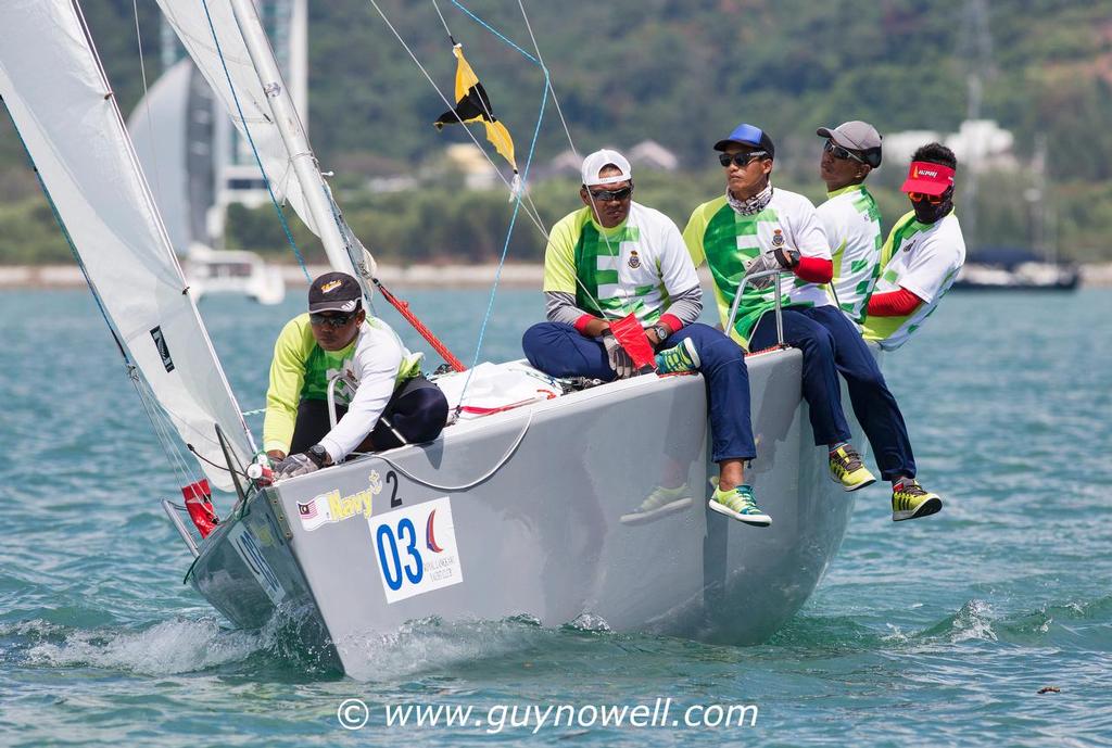 Gapima/PNS. Royal Langkawi International Regatta 2016. photo copyright Guy Nowell http://www.guynowell.com taken at  and featuring the  class