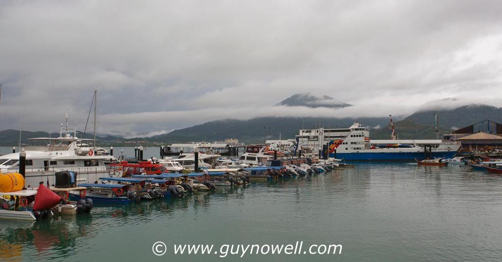 Another cloud cap on Gunung Raya. Royal Langkawi International Regatta 2016. photo copyright Guy Nowell http://www.guynowell.com taken at  and featuring the  class