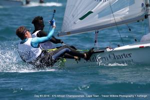 Day 3 - 2016 470 African Championships photo copyright Peter Mayo taken at  and featuring the  class