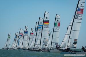  - Day 3, Nacra 17 World Championships, Florida photo copyright Laurens Morel taken at  and featuring the  class