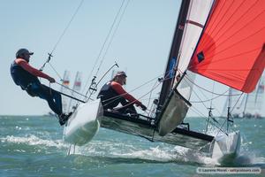  - Day 3, Nacra 17 World Championships, Florida photo copyright Laurens Morel taken at  and featuring the  class