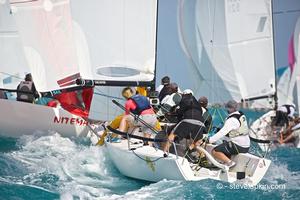 The action can get a little too close in the J/70's photo copyright Activate Switch taken at  and featuring the  class