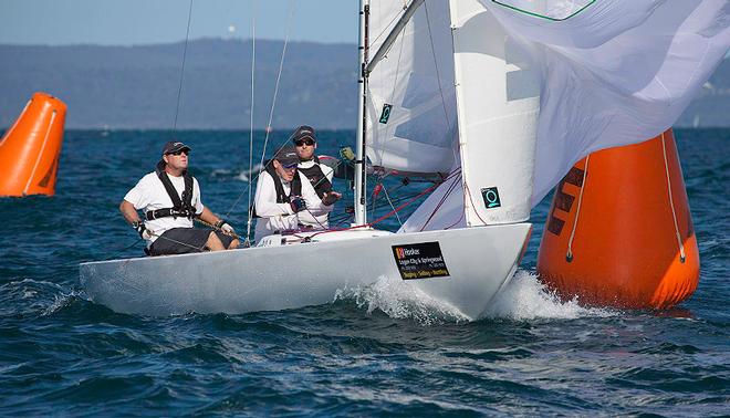 Land Rat won’t be racing with her regular crew, but she’ll still be out there! - 2016 Brisbane Etchells Winter Championship ©  John Curnow