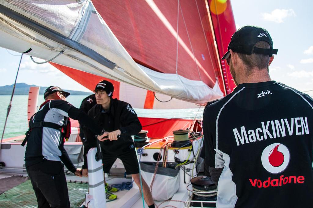  - Team Vodafone Sailing - Zhik photo copyright Suellen Hurling  taken at  and featuring the  class