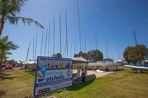 The Brisbane Fleet have themselves very keenly focussed on delivering a marvellous World Championship in 2018. - 2016 Brisbane Etchells Winter Championship photo copyright  John Curnow taken at  and featuring the  class