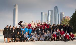 EFG Sailing Arabia - The Tour 2016. Abu Dhabi. UAE. Pictures of the Abu Dhabi In-Port race day close to the city centre photo copyright Mark Lloyd http://www.lloyd-images.com taken at  and featuring the  class