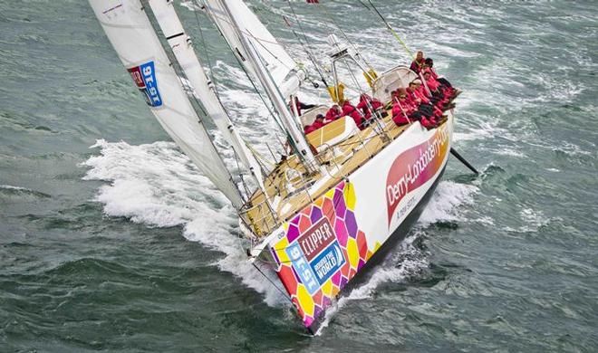 Derry Londonderry Doire wins Race 8 into Qingdao - Clipper 2015-16 Round the World Yacht Race © Clipper Ventures