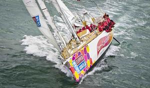 Derry Londonderry Doire wins Race 8 into Qingdao - Clipper 2015-16 Round the World Yacht Race photo copyright Clipper Ventures taken at  and featuring the  class