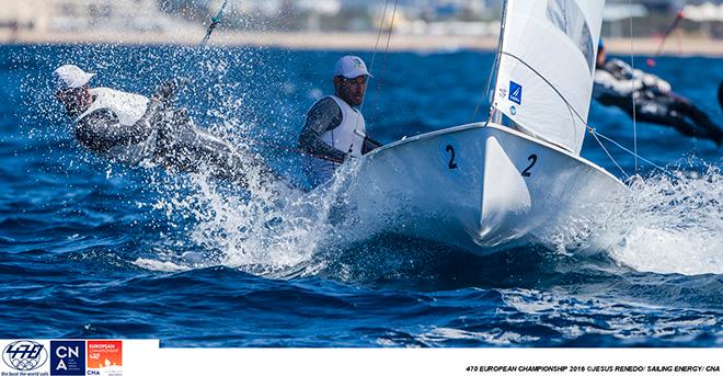 Sime Fantela/Igor Marenic (CRO) - 2016 470 European Championship ©  Jesus Renedo http://www.sailingstock.com