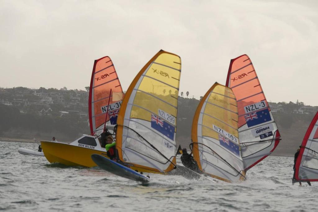  - Windsurfer Nationals, ANZAC 2016, Murrays Bay photo copyright Fenella Bowater taken at  and featuring the  class
