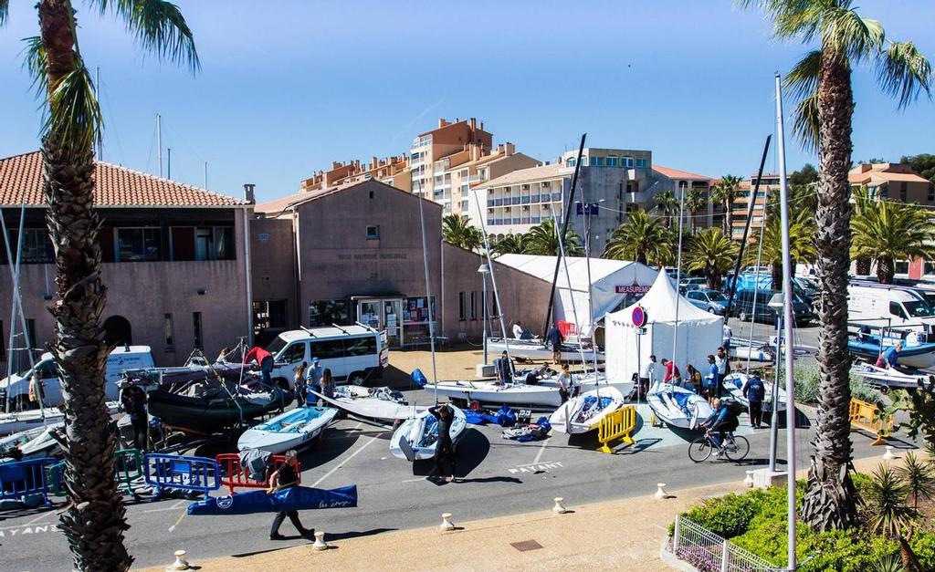 Boatpark - 2016 Sailing World Cup Hyeres photo copyright World Sailing taken at  and featuring the  class