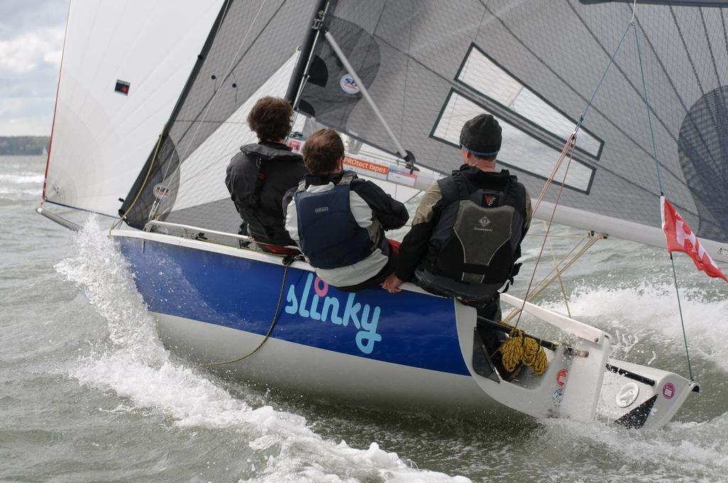 SB20 Slinky photo copyright Iain Mcluckie taken at  and featuring the  class