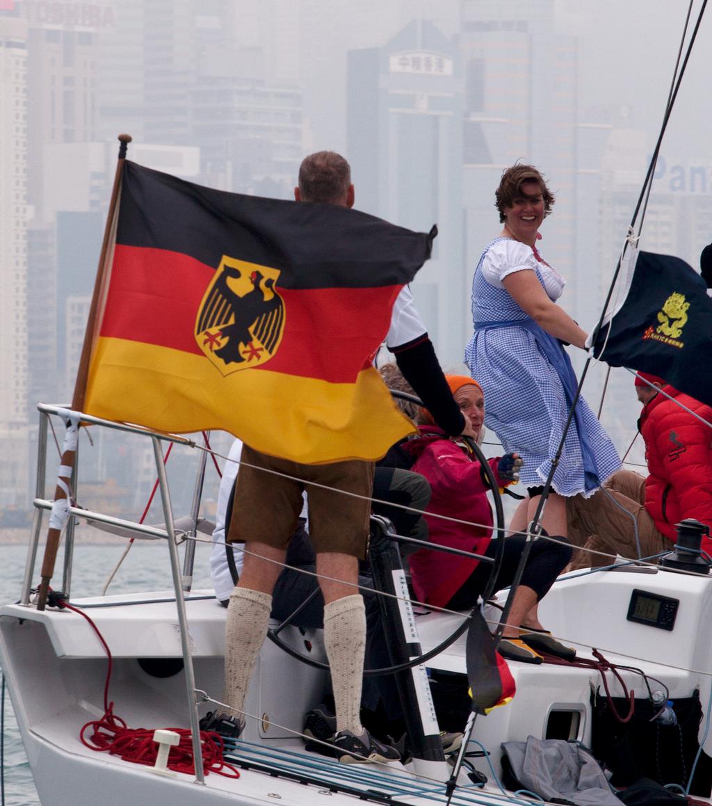 Germany - of course. RHKYC Nations’ Cup 2014<br />
 ©  RHKYC/Guy Nowell http://www.guynowell.com/